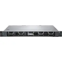 Dell PowerEdge R260 - Server - rackmonterbar 1U - 1-veis - 1 x Xeon 6325P / inntil 5.2 GHz - RAM 16 GB - SAS - hot-swap 2.5 brønn(er) - SSD 480 GB - G200eW - Gigabit Ethernet - monitor: ingen
