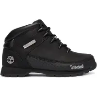 Timberland for man. TB06361R0011 Leather boots Euro Sprint Black (41.5), Flat, Laces, Sport, Outdoor, Sustainable