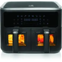 Fritel SnackTastic 8480 DUO, Varmluftfrityrkoker, 9 l, 1,35 kg, 40 °C, 200 °C, 8 personer