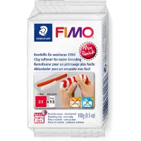Staedtler FIMO Modelleire mykner - Mix Qiuck - 100 g - Hvit - - OneSize - Modelleire