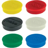 Nobo Whiteboard magneter 38 mm, styrke 2,5 kg, pakke med 10 stk., Whiteboard-magnet, Grønn, 38 mm, 190 mm, 20 mm, 250 g