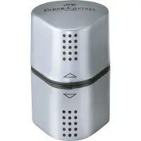 Faber-Castell Blyantspisser - Grip Trio - Sølv - - OneSize - Blyantspisser