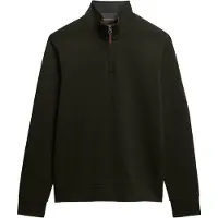 Superdry Core Pique Henley Halv Glidelås Genser