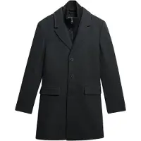 Superdry for man. M5012265A Tailored 2 In 1 coat Town dark grey (XXL), Casual, Wool