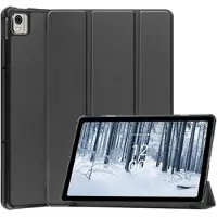 Mtp Products Tri-Fold Series Nokia T21 Smart Folio-etui - Svart