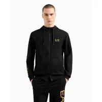 EA7 for man. 7M000568_AF13512 Logo Series sweatshirt black (XXS), Casual, Cotton