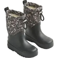 Wheat Termostøvler - Drizzle - Black Sea Åpne blomster - - 28 - Gummistøvler