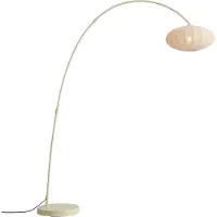 QAZQA Japandi buelampe beige med skjerm - Bida