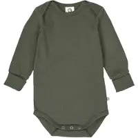Müsli Body I/e - Cozy Meg - Deep Green - - 62 - Langermet Body