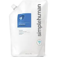 Simplehuman 1L flytende håndsåpe refill pose, kildevann