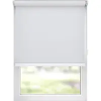 MotionBlinds trådløs elektrisk blackout rullegardin 80x190 cm - hvit
