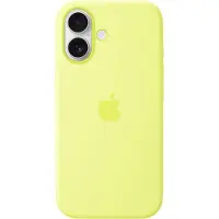 Apple MGEV4ZM/A iPhone 17 silikondeksel med MagSafe, neongul