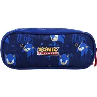 Vadobag Sonic Still Unstoppable Pencil Case 2-Compartment - Blue