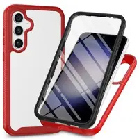 Mtp Products Samsung Galaxy A36/A56 360 Beskyttelse Deksel - Rød / Klar
