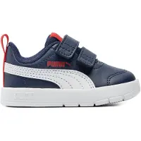 Puma Courtflex V3 Sneakers Toddlers, Shoes, Navy/White/Red, 23