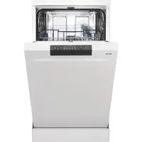 Gorenje Essential GS520E15W - Oppvaskmaskin - bredde: 44.8 cm - dybde: 60 cm - høyde: 84.5 cm - hvit