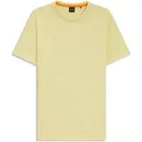 BOSS for man. 50508243 Tegood yellow T-shirt (XL), Casual, Polyester, Short sleeve
