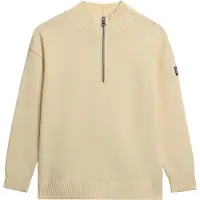 Superdry Slouchy Knitted Genser Med Halv Glidelås