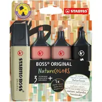 Stabilo BOSS ORIGINAL Nature Colors 4 Pakke Version 1