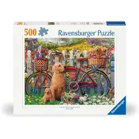 Ravensburger Søte Hunder I Hagen (12000209) Puslespill 500 Stykker
