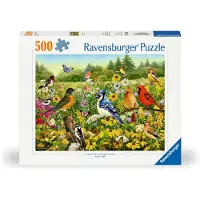Ravensburger Fugler I Engen (12000336) Puslespill 500 Stykker