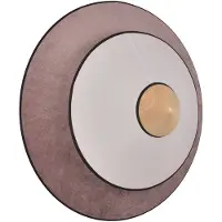 Forestier Cymbal S LED-vegglampe, pudderrosa