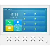 Fanvil i53W, 17,8 cm (7), LCD, 800 x 480 piksler, H.264, Hvit, Knapper