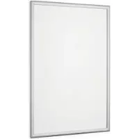 Durable 500923, Rektangel, Sølv, Aluminium, Monokromatisk, Ingen mønster, 660 x 900 mm