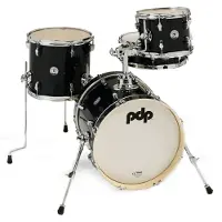 PDP by DW New Yorker 16 4pc Shell Pack Black Onyx Sparkle