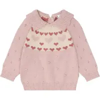 Hust and Claire Genser - Strikk - HCPusle - Adobe Rose - - 1 år (80) - Genser