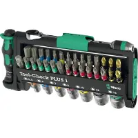 Wera Tool-check Plus 1 Skralle Sett Med Bits Og Piper