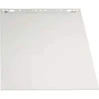Esselte Standard - Flippoverblokk - 600 x 850 mm - 50 ark - hvit - vanlig - flerhullet