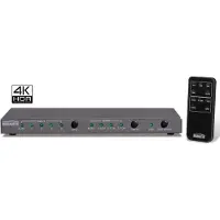 Marmitek Connect 621 UHD 2.0, HDMI, 2.0b, Sort, 60 Hz, 480i,1080p,2160p, 18 Gbit/s