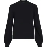 Vila Høyhalset Strikket Pullover