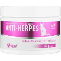 Vetfood Anti-herpes Dietary 60g Kattetilskudd