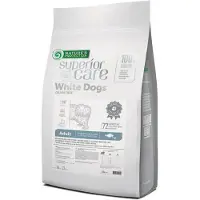 Nature´s Protection Overlegen Pleie For Hvite Hunder Kornfritt Voksenfôr For Små Hunder Med Hvitfisk 10kg