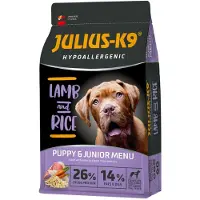 Julius-K9 High Premium Puppy & Junior Hypoallergenic Lamb - 12 kg