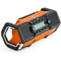 Fein ARAD 18 BC AS, Bærbar, Digitalt, DAB+, FM, 30 W, Sort, Oransje, Rotasjon