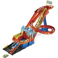Hot Wheels Bilbane - City Roller Bergbanerally m. 5 Biler - - OneSize - Bilbane