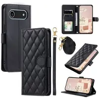 Mtp Products iPhone Air Luksuriøst Vattert Lommeboketui - Svart