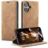 CASEME iPhone 17 013 Series Lommebok-deksel - Brun