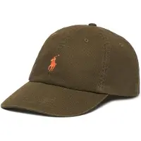 Ralph Lauren for woman. 211912843006 The iconic olive green cotton chino cap (OSFA), Casual