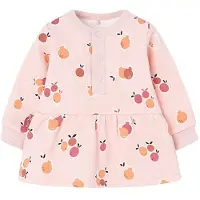 Boboli Fleece Flame Kjole Med Lange Ermer