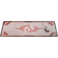 Lexip - Initiate Bundle - mus - 6 knapper - kablet - USB-A - svart, gull, rød, hvit - med Ubisoft mouse pad and Assassin's Creed Shadows
