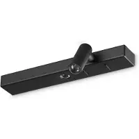 Ideal Lux LED-vegglampe Bonne Nuit 2, svart, bredde 22 cm