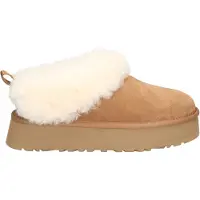 Ugg for woman. 1171393 Tazzelle brown leather ankle boots (37), Flat, None, Casual