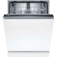 Bosch Serie 2 SMV25AX06E, Fullstendig innebygget, Full størrelse (60 cm), Svart, Knapper, 1,75 m, 1,65 m