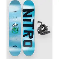 Nitro Ripper Kids + Charger Micro XS 2026 Kids Snowboardpakke mønster