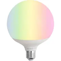 Luumr Smart E27 LED-pære G120 Matt RGBW 9W 806 lm 2700-6500K