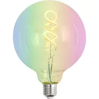 Luumr Smart E27 Dimbare LED-pærer G125 Lyssterk RGBW 4W 250lm 2700K